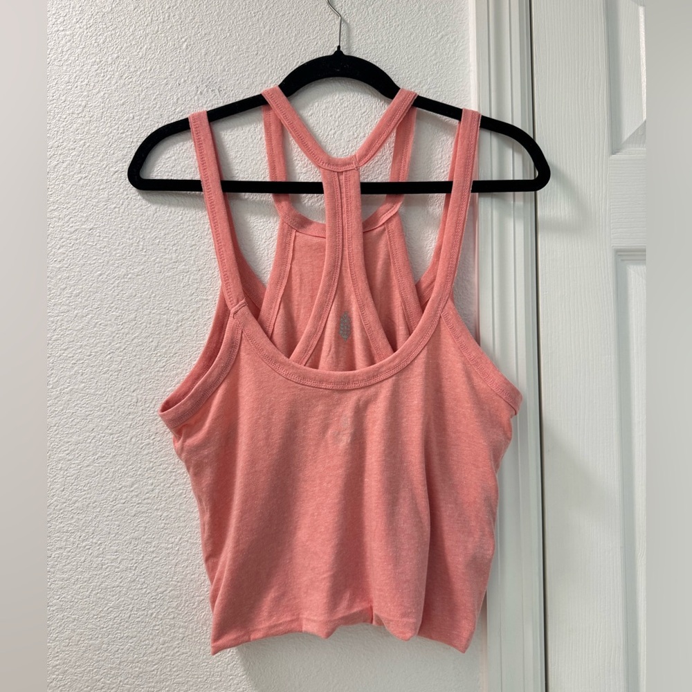 Fp movement Free People Two Times the Charm Tank Pink size Medium - Picture 4 of 6